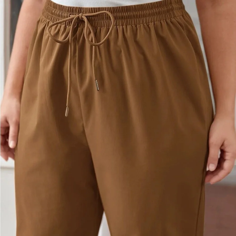 Brown Jogger Pants - Picture 2 of 3